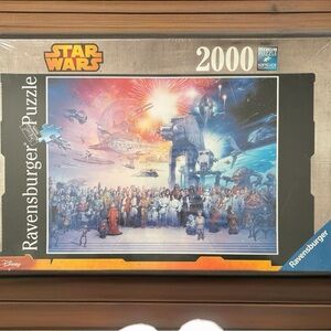 Ravensburger 2015 Star Wars 2000 Premium Puzzle in original factory wrapping